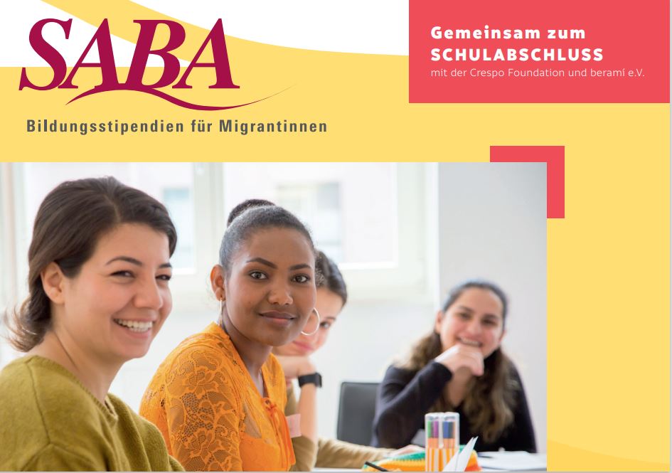 SABA-Stipendien für Frauen* und Männer* mit Migrationserfahrung