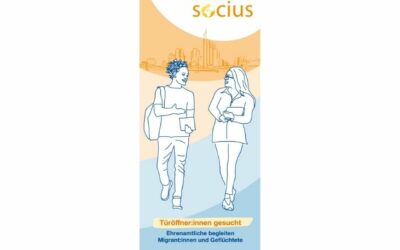 Mentoring-Programm SOCIUS sucht Ehrenamtliche für Migrant:innen und Geflüchtete – Informationsabend am Montag, 20. Juni 2022, von 19 bis 20.30 Uhr