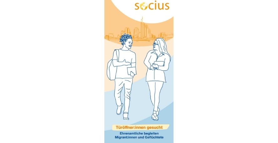 Mentoring-Programm SOCIUS sucht Ehrenamtliche für Migrant:innen und Geflüchtete – Informationsabend am Montag, 20. Juni 2022, von 19 bis 20.30 Uhr