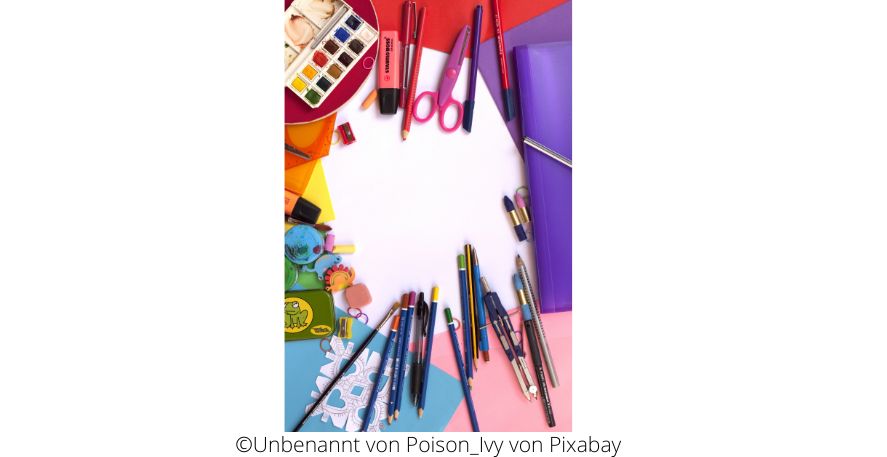 Stifte, Schnellhefter und kleine Schulutensilien für Mädchen in Bockenheim gesucht