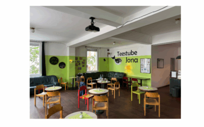 Frankfurt hilft zu Besuch in der Teestube Jona